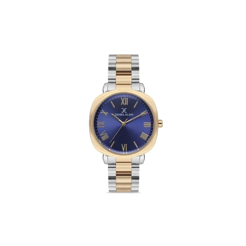 Relógio Analógico Feminino Daniel Klein Premium DK.1.12527-5 - Prata/Dourado