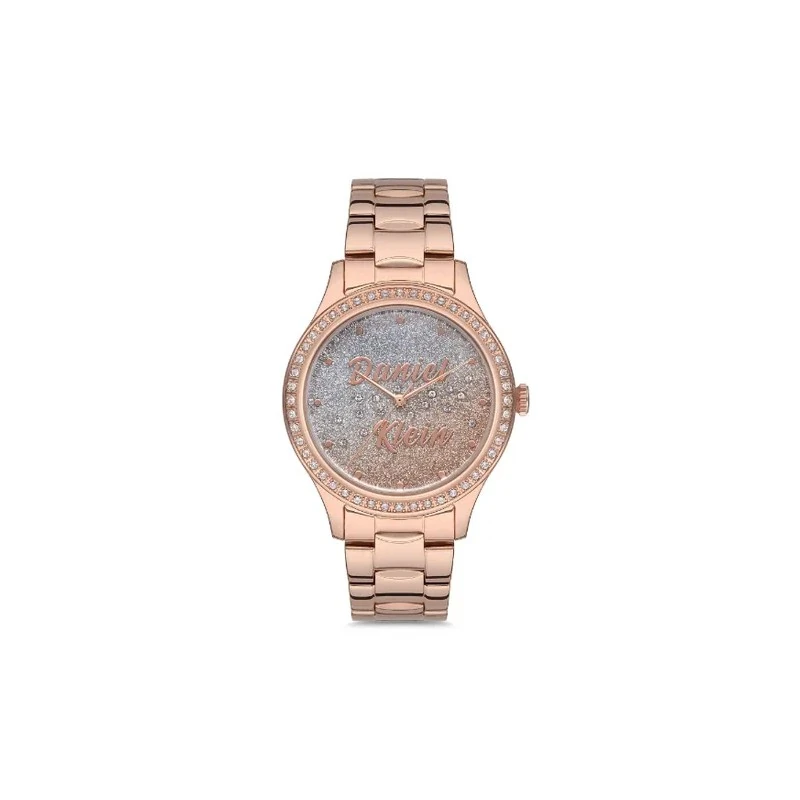 Relógio Analógico Feminino Daniel Klein Premium DK.1.12538-2 - Rosa Ouro