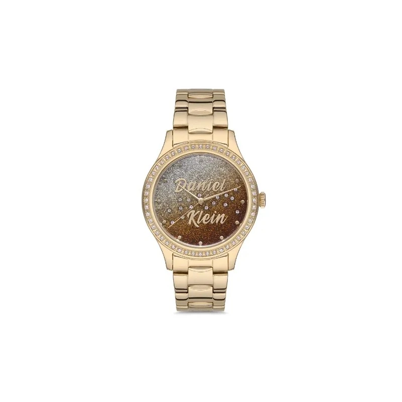 Relógio Analógico Feminino Daniel Klein Premium DK.1.12538-3 - Dourado