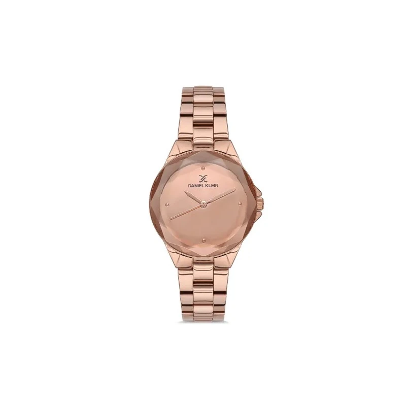 Relógio Analógico Feminino Daniel Klein Premium DK.1.12545-4 - Rosa Ouro