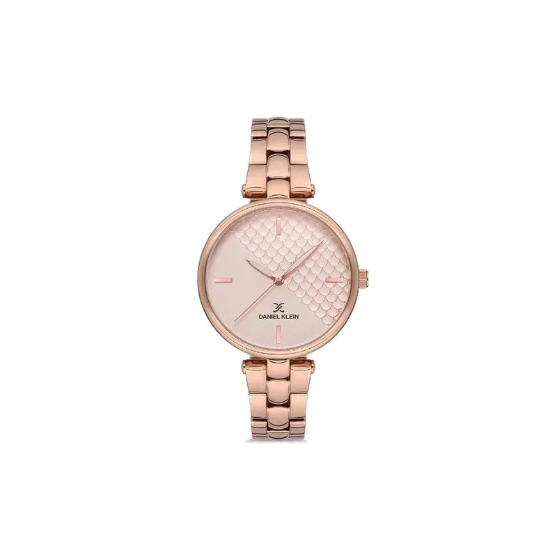 Relógio Analógico Feminino Daniel Klein Premium DK.1.12556-2 - Rosa Ouro