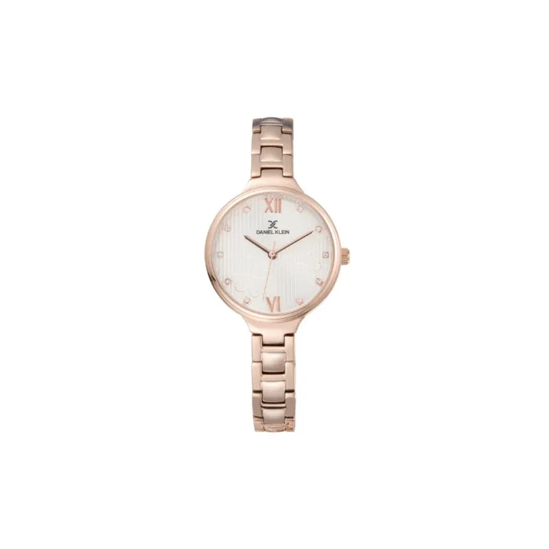 Relógio Analógico Feminino Daniel Klein Premium DK11957-2 - Rosa Ouro