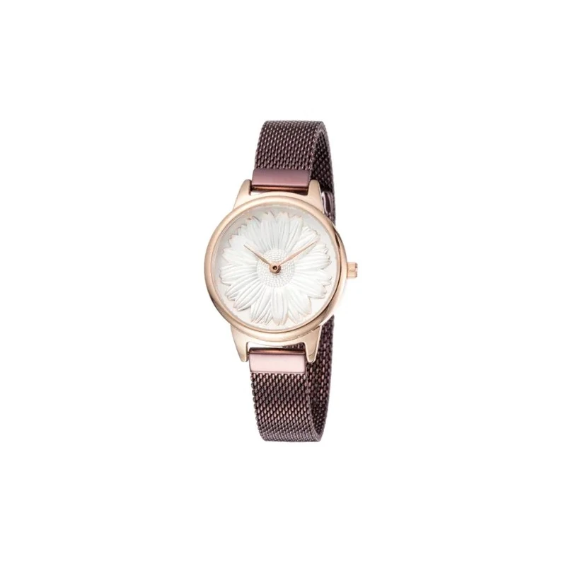 Relógio Analógico Feminino Daniel Klein Trendy DK11952-5 - Roxo/Rosa Ouro