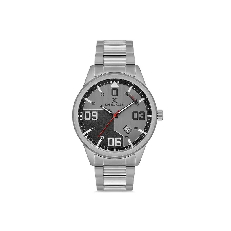 Relógio Analógico Masculino Daniel Klein DK.1.12671-3 Premium Gents / Pulseira de Aço Inoxidável - Prata