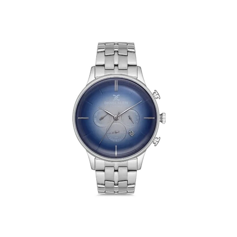 Relógio Analógico Masculino Daniel Klein DK.1.12703-2 Exclusive Gents / Pulseira de Aço Inoxidável - Prata