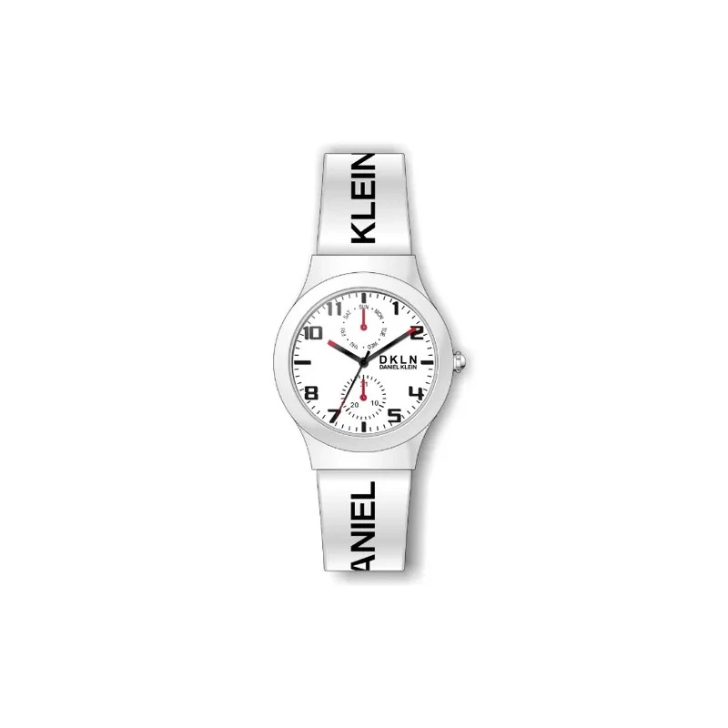 Relógio Analógico Masculino Daniel Klein DKLN DK.1.12476-1 - Branco
