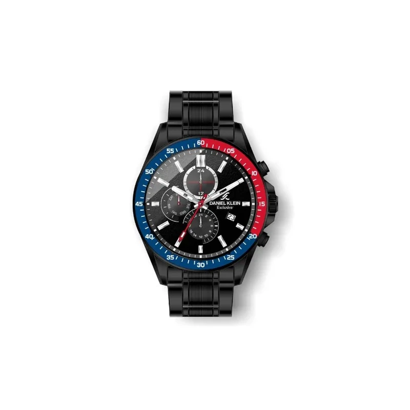 Relógio Analógico Masculino Daniel Klein Exclusive DK.1.12456-6 - Preto