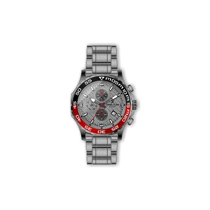 Relógio Analógico Masculino Daniel Klein Exclusive DK.1.12472-5 - Cinza