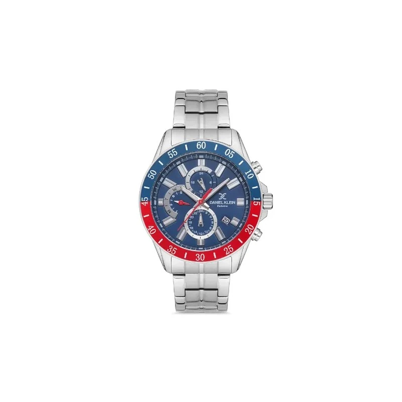 Relógio Analógico Masculino Daniel Klein Exclusive DK.1.12603-3 - Prata