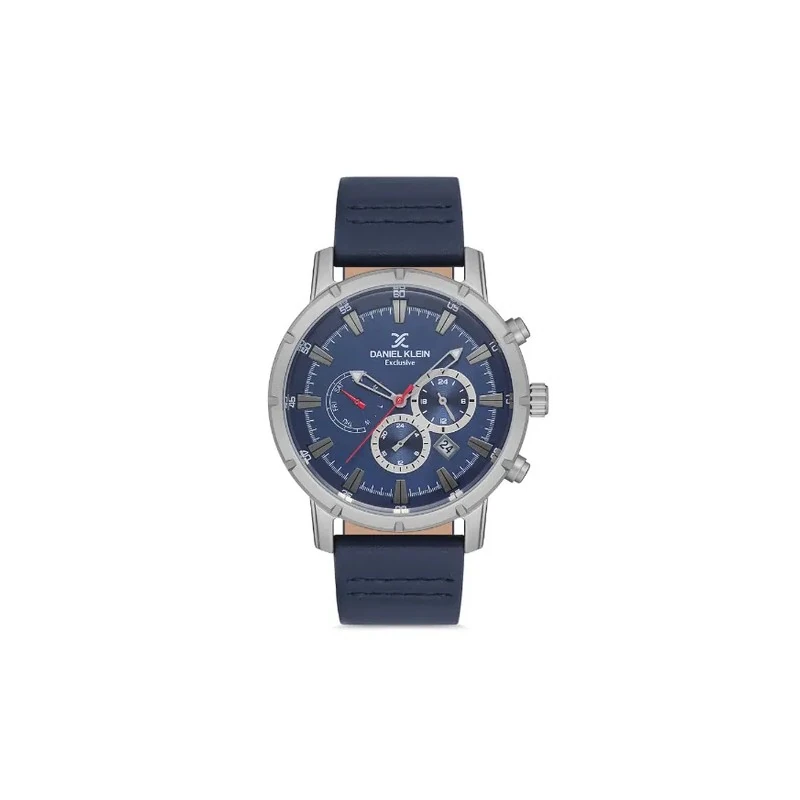 Relógio Analógico Masculino Daniel Klein Exclusive DK.1.12616-5 - Azul/Cinza