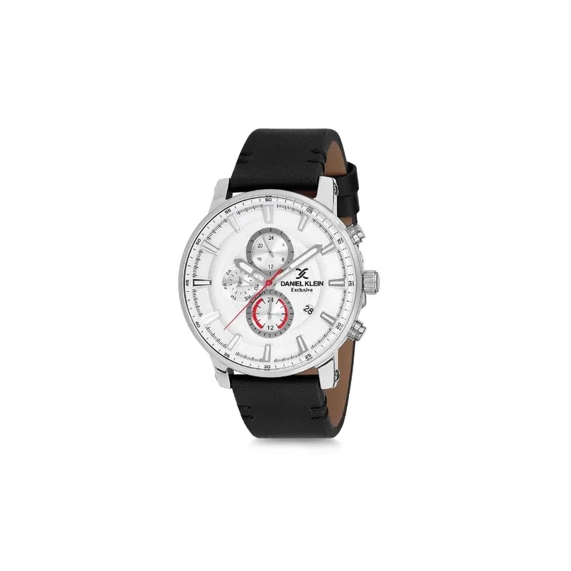 Relógio Analógico Masculino Daniel Klein Exclusive DK12103-5 - Preto e Prata