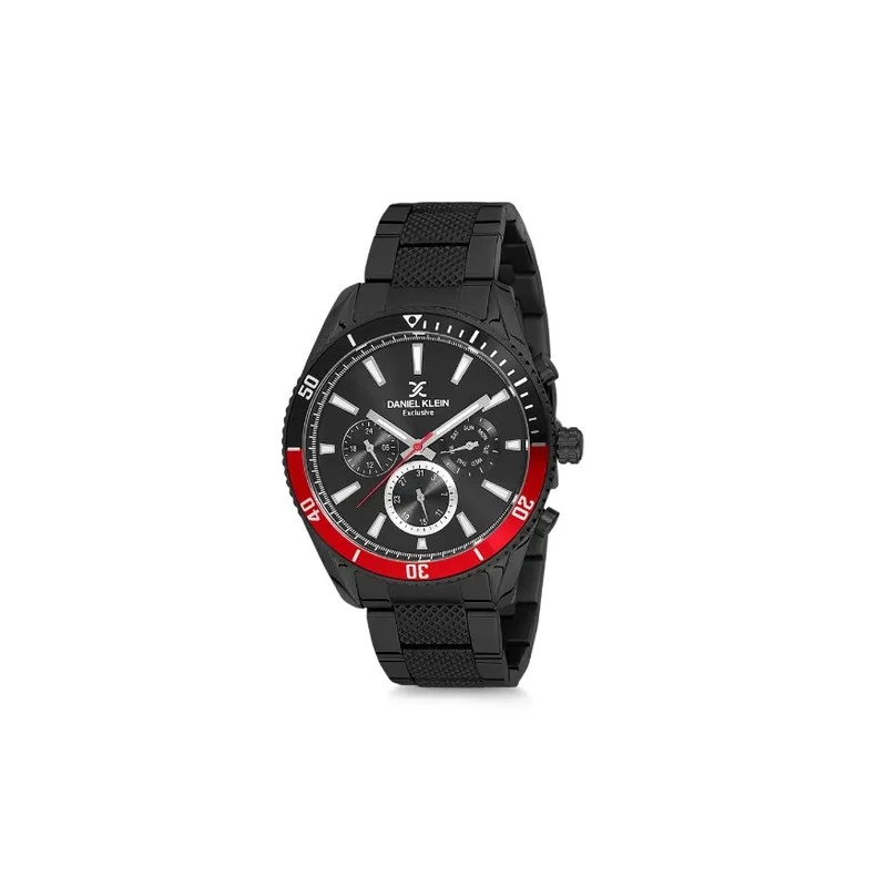 Relógio Analógico Masculino Daniel Klein Exclusive DK12134-2 - Preto