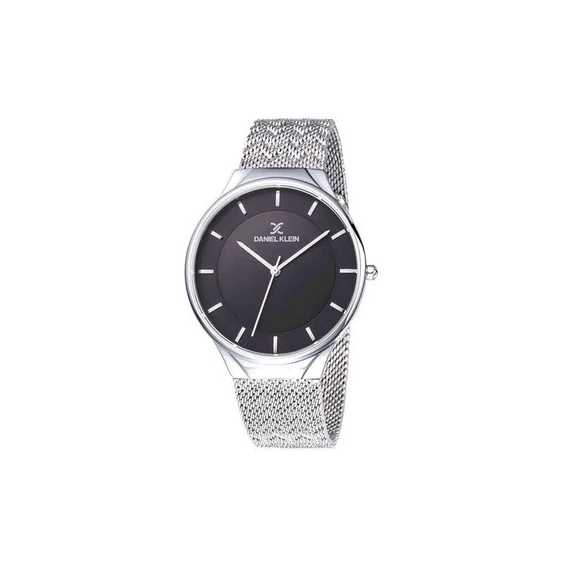 Relógio Analógico Masculino Daniel Klein Fiord DK11909-2 - Prata e Preto