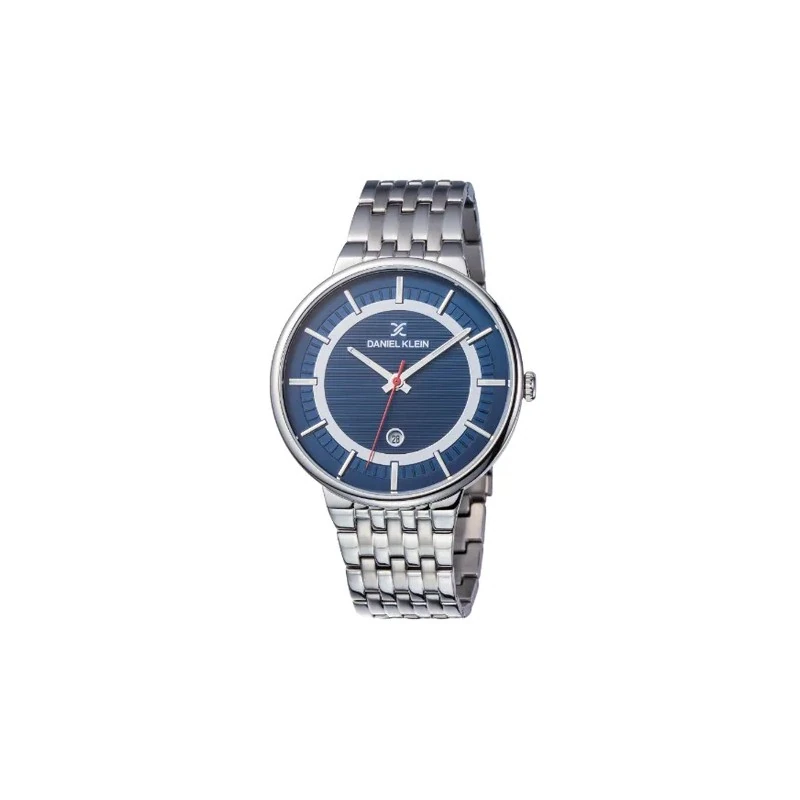 Relógio Analógico Masculino Daniel Klein Fiord DK12010-3 - Prata/Azul