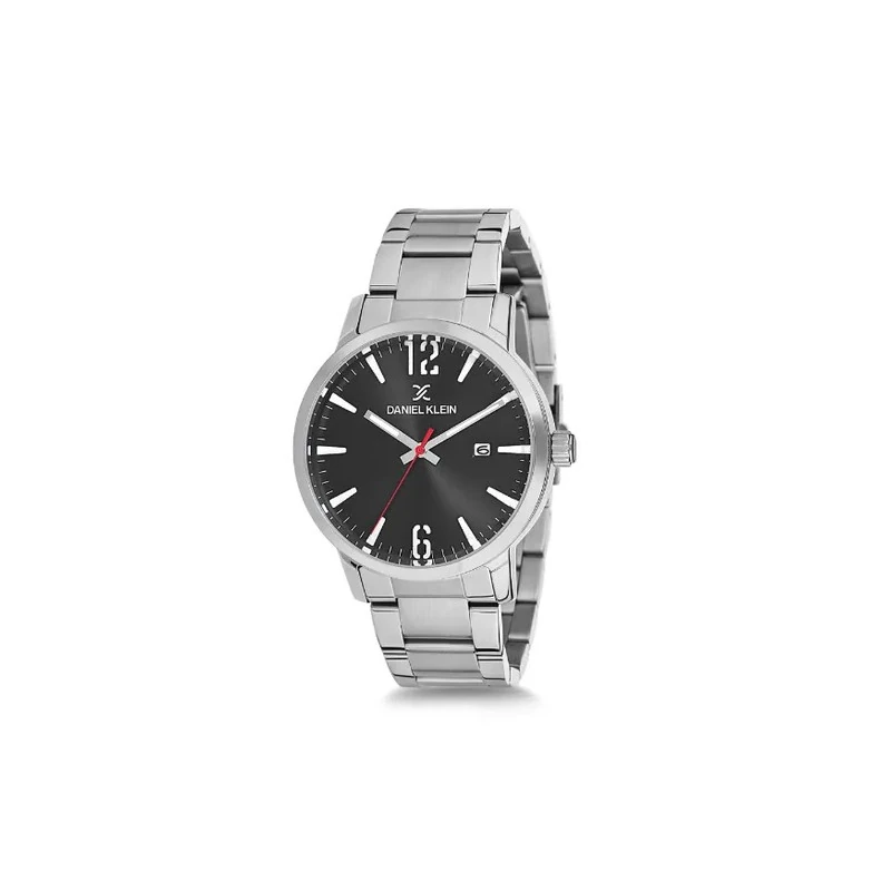 Relógio Analógico Masculino Daniel Klein Premium DK12129-6 - Prata e Preto