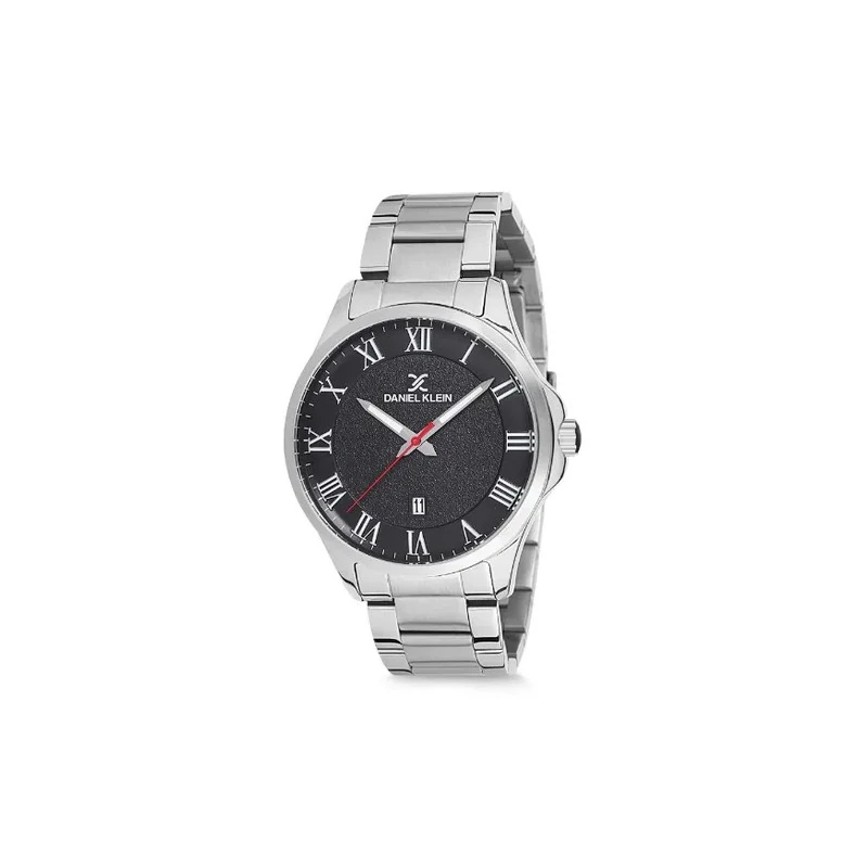 Relógio Analógico Masculino Daniel Klein Premium DK12135-1 - Prata e Preto