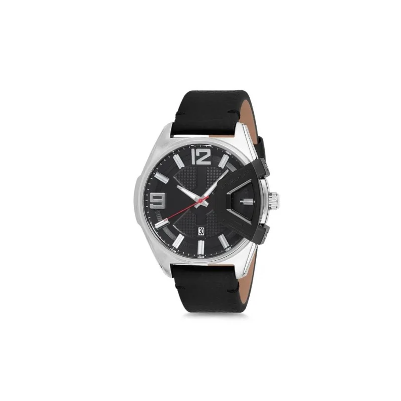 Relógio Analógico Masculino Daniel Klein Premium DK12234-1 - Preto e Prata