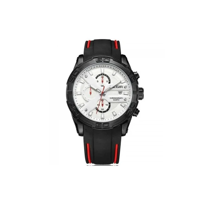 Relógio Analógico Megir Chronograph MN 2055GS-BK-7 - Branco