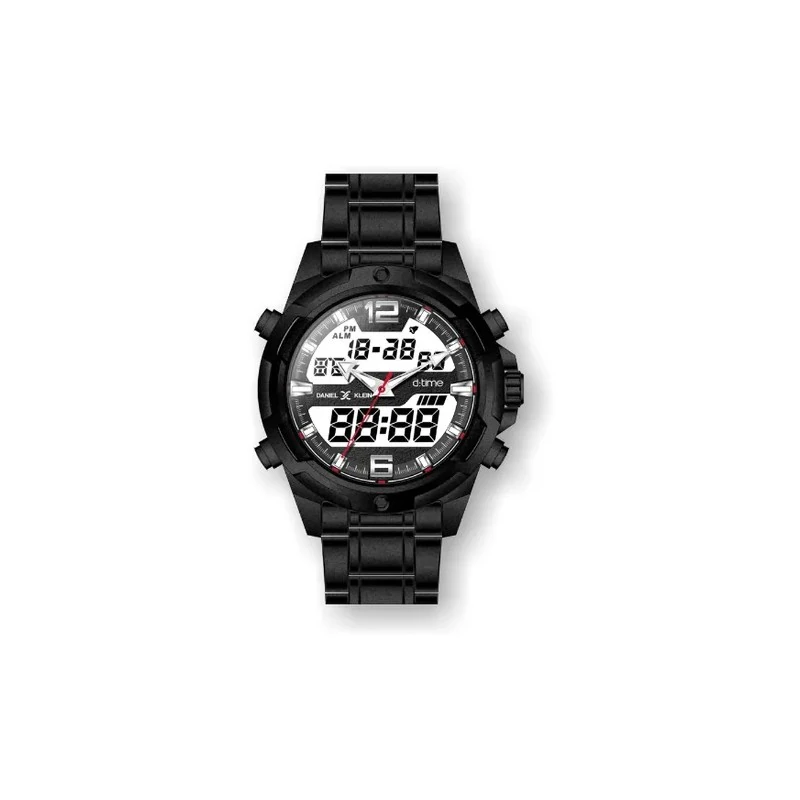 Relógio Digital Masculino Daniel Klein D:Time DK.1.12355-5 - Preto