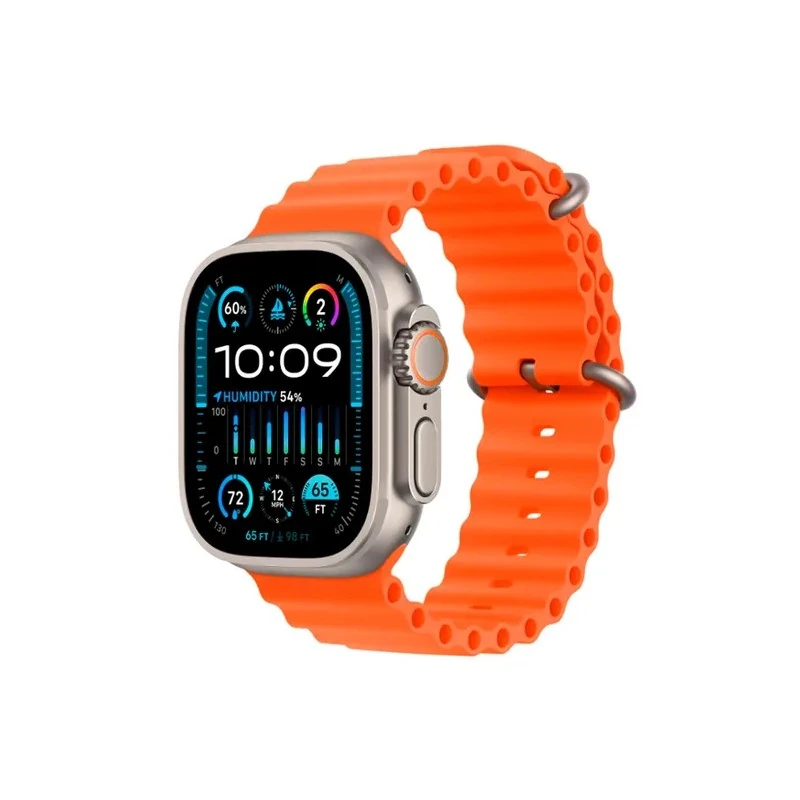 Relógio Inteligente Smartwatch Mannatech M9 Ultra Mini 41MM com Bluetooth - Laranja