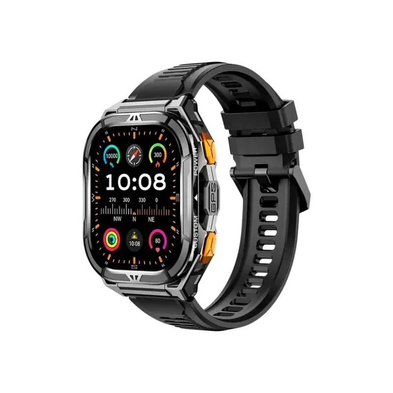 Relógio Smartwatch Cubot GT3 com Bluetooth 4.2 / 1.96" - Preto
