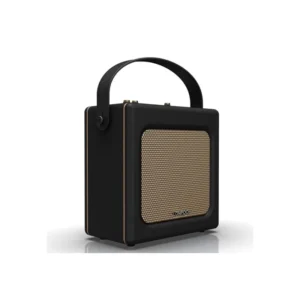 Caixa de Som Retro Lonpoo LP-H01 20W RMS / Aux / Conector Mic 6,3MM / USB (MP3 & WMA) / USB-C 5V / Bluetooth - Azul