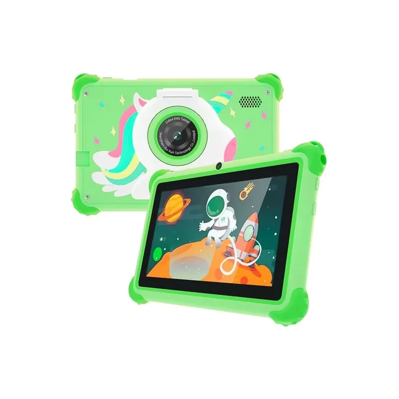 Tablet Infantil C Idea CM88 Kids / 8GB + 256GB / Tela 7" / Wifi / Android 15 - Verde