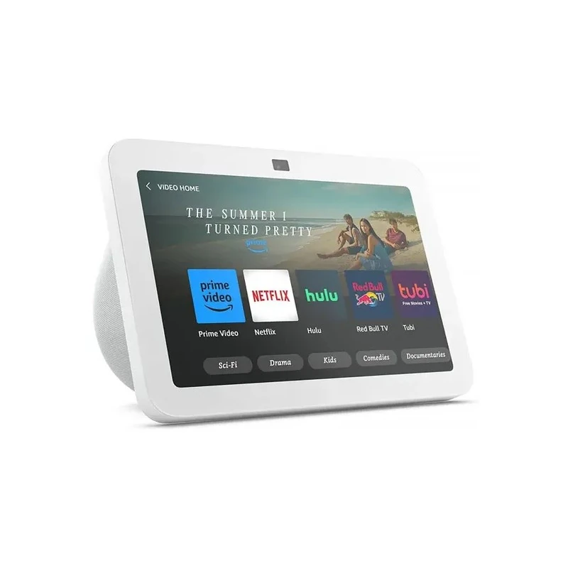 Smart Screen Tela Inteligente Amazon Echo Show 8 (3ª Geração) com Alexa / 8" / Wi-Fi / Bluetooth - Branco